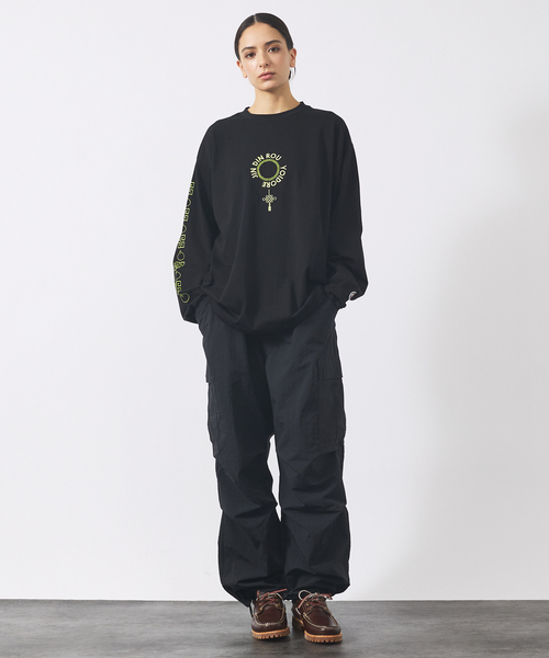 ABAHOUSE（アバハウス）の「【YOIDORE/ヨイドレ】YOIDORE× シンディンロンT/コラボ/ユニセックス【WEB限定】（Tシャツ/カットソー・メンズ・ブラック/ホワイト/ネイビー・M/L）」の15枚目の写真