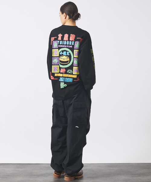 ABAHOUSE（アバハウス）の「【YOIDORE/ヨイドレ】YOIDORE× シンディンロンT/コラボ/ユニセックス【WEB限定】（Tシャツ/カットソー・メンズ・ブラック/ホワイト/ネイビー・M/L）」の16枚目の写真