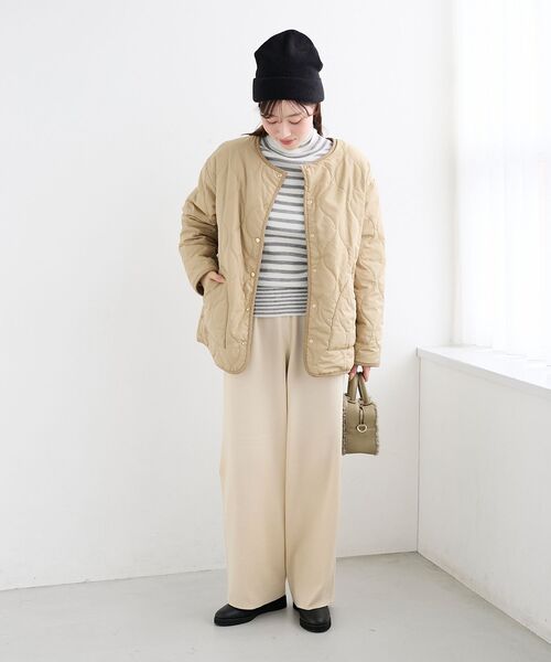 le.coeur blanc（ルクールブラン）の「リブタートルネックニット（ニット/セーター・レディース・ホワイト系その他/グレー/グレイッシュベージュ/グレー系その他/オフホワイト/ブラウン系その他2/ブラック・38）」の13枚目の写真