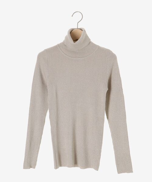 le.coeur blanc（ルクールブラン）の「リブタートルネックニット（ニット/セーター・レディース・ホワイト系その他/グレー/グレイッシュベージュ/グレー系その他/オフホワイト/ブラウン系その他2/ブラック・38）」の21枚目の写真