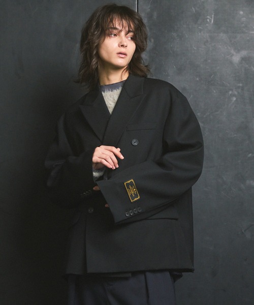 近年物新品！MASONSPECIALダブルテーラードジャケットGRAMPIANS MAISON SPECIAL ジャケット テーラードジャケット 「UNISEX