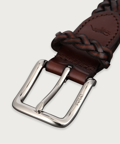 レザー 30mm メッシュベルト（ベルト）｜POLO RALPH LAUREN（ポロ