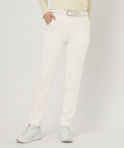 adabat（アダバット）の「スムースジャージストレッチパンツ（その他パンツ・レディース・パープル/ライトグレー/ホワイト系・42/40/38/36）」の4枚目の写真