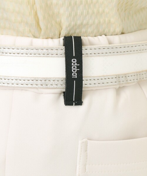 adabat（アダバット）の「スムースジャージストレッチパンツ（その他パンツ・レディース・パープル/ライトグレー/ホワイト系・42/40/38/36）」の8枚目の写真