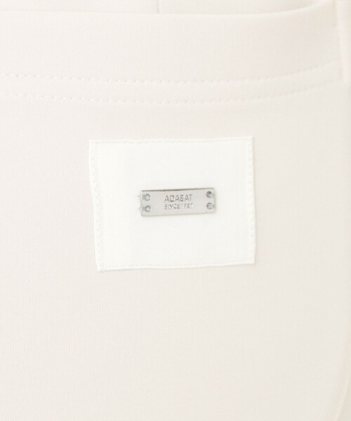 adabat（アダバット）の「スムースジャージストレッチパンツ（その他パンツ・レディース・パープル/ライトグレー/ホワイト系・42/40/38/36）」の9枚目の写真