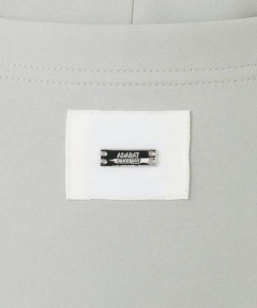 adabat（アダバット）の「スムースジャージストレッチパンツ（その他パンツ・レディース・パープル/ライトグレー/ホワイト系・42/40/38/36）」の15枚目の写真