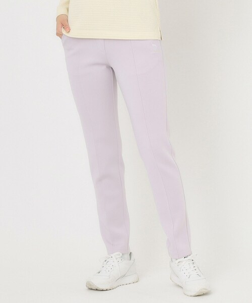 adabat（アダバット）の「スムースジャージストレッチパンツ（その他パンツ・レディース・パープル/ライトグレー/ホワイト系・42/40/38/36）」の16枚目の写真