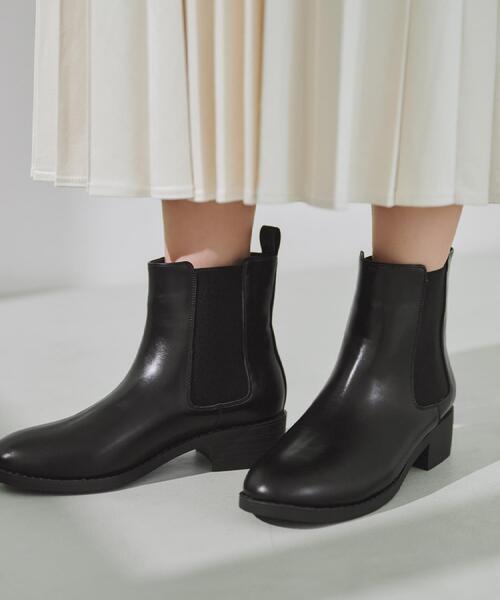 OPAQUE.CLIP（オペークドットクリップ）の「サイドゴアブーツ（ブーツ・レディース・ブラウン系その他/ブラック・03/02/01）」の15枚目の写真