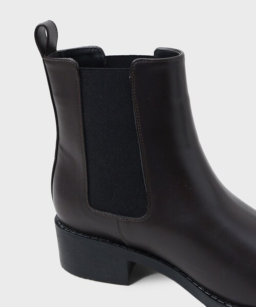 OPAQUE.CLIP（オペークドットクリップ）の「サイドゴアブーツ（ブーツ・レディース・ブラウン系その他/ブラック・03/02/01）」の9枚目の写真