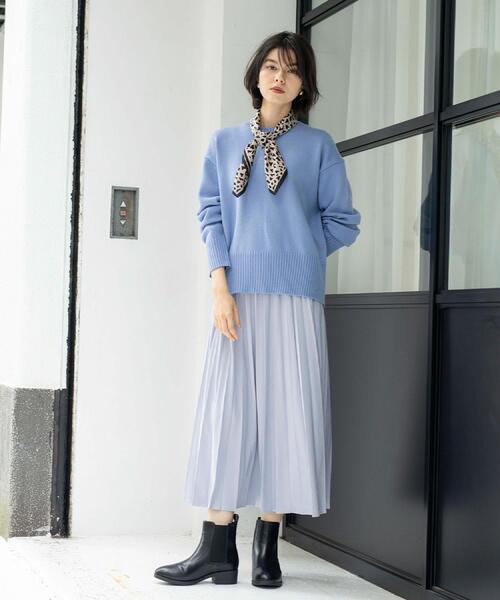 OPAQUE.CLIP（オペークドットクリップ）の「サイドゴアブーツ（ブーツ・レディース・ブラウン系その他/ブラック・03/02/01）」の5枚目の写真