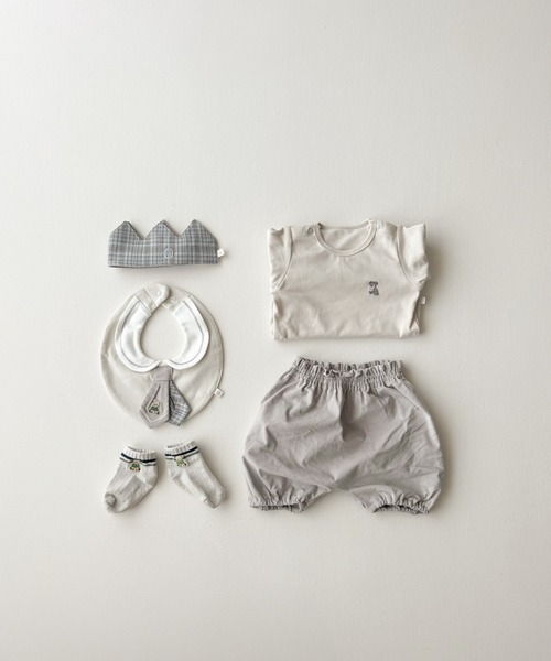 mocmof（モクモフ）の「おめかし ギフトセット （ ロイヤルベア）（ベビーギフト・キッズ・ベージュ/グレー/ネイビー・ﾌﾘ-）」の9枚目の写真