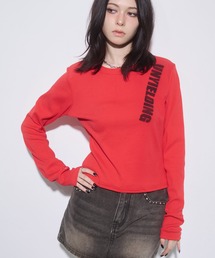 スプレープリントTシャツ