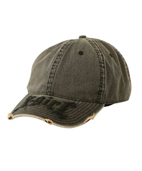 X-girl(エックスガール)の「GOTHIC LOGO 6PANEL CAP(キャップ・レディース・ブラック/オリーブ・ONE SIZE)」の15枚目の写真
