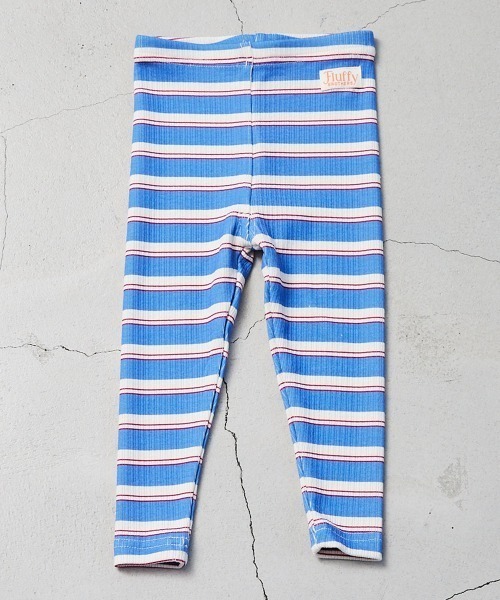 Fluffy BROTHERS（フラッフィーブラザーズ）の「もちもちレギンス（レギンス/スパッツ・キッズ・ブルー/ピンク/ブラウン/ブラック・90/100/110/80/130/120）」の3枚目の写真