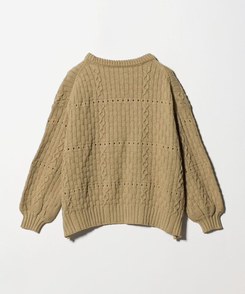 【美品】Steven Alan スティーブンアラン　幾何学ニット　ニット STEVEN ALAN】肌触り抜群！上質ニットで大人の冬コーデを楽し