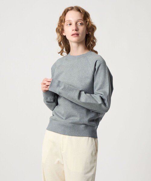 Steven Alan（スティーブンアラン）の「＜Steven Alan＞コンパクト スウェット プルオーバー（スウェット・レディース・グレー系/ライム/ブラック・FREE）」の3枚目の写真