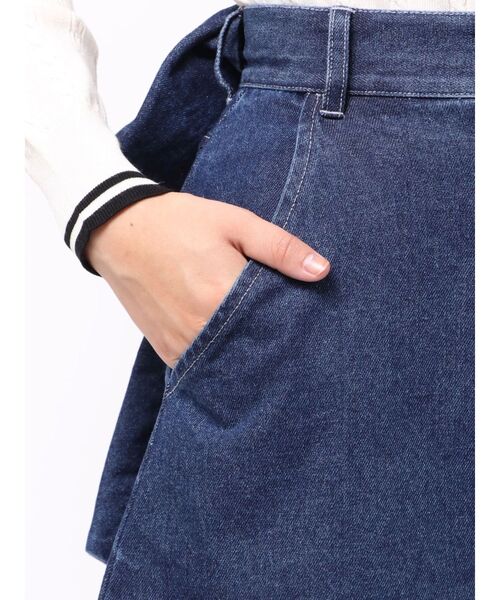 CALNAMUR（カルナムール）の「リボンデニムスカート（デニムスカート・レディース・ブルー/ブラック・X-SMALL/SMALL/MEDIUM）」の16枚目の写真