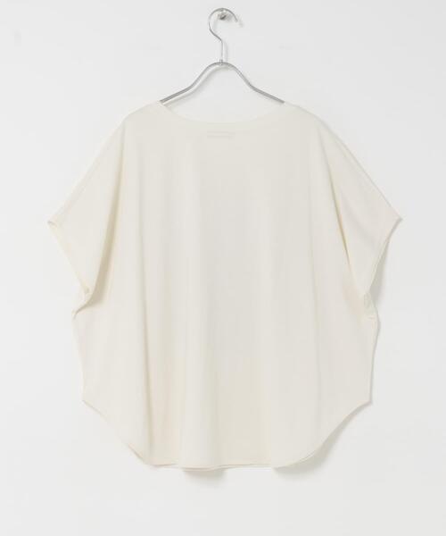 URBAN RESEARCH ROSSO WOMEN（アーバンリサーチ　ロッソ）の「CHIGNON　photo　ドルマンカットソー（Tシャツ/カットソー・レディース・アイボリー/チャコールグレー・FREE）」の5枚目の写真