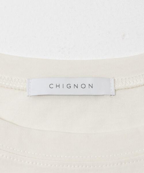 URBAN RESEARCH ROSSO WOMEN（アーバンリサーチ　ロッソ）の「CHIGNON　photo　ドルマンカットソー（Tシャツ/カットソー・レディース・アイボリー/チャコールグレー・FREE）」の7枚目の写真