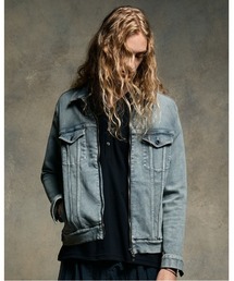 wjk（ダヴルジェイケイ）の「denim zip blouson（ブルゾン）」