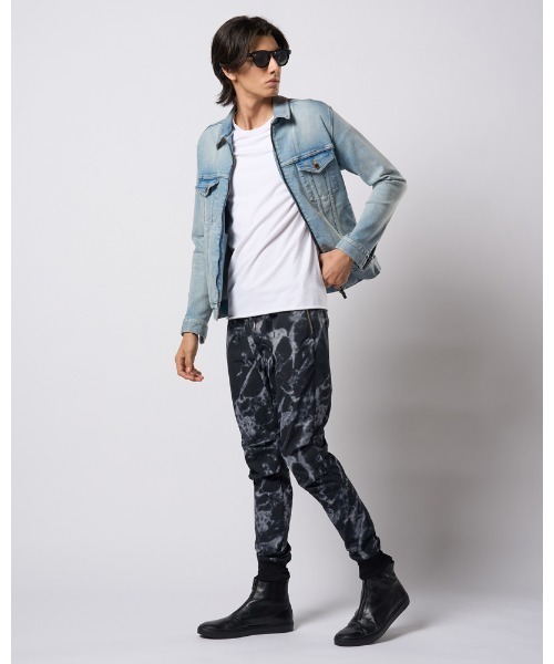 wjk（ダヴルジェイケイ）の「denim zip blouson（ブルゾン・メンズ・ブルー系その他/ライトグレー/ライトブルー・SMALL/MEDIUM/LARGE/X-LARGE）」の18枚目の写真