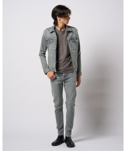 wjk（ダヴルジェイケイ）の「denim zip blouson（ブルゾン・メンズ・ブルー系その他/ライトグレー/ライトブルー・SMALL/MEDIUM/LARGE/X-LARGE）」の19枚目の写真