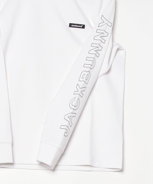 ALPEN / SPORTS DEPO SELECT（アルペンスポーツデポセレクト）の「ジャックバニー  ストレッチ天竺 長袖カットソー（Tシャツ/カットソー・レディース・ホワイト/グリーン/ブラック・S/M/L）」の5枚目の写真