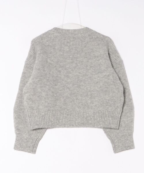 デッドストック ペルー製 アルパカ ヘアリーニット セーター ファー