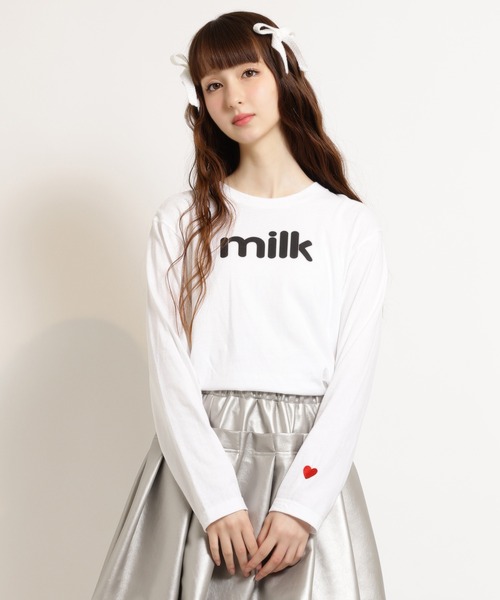 MILK(ミルク)の「LOGO ROOM Tシャツ(Tシャツ/カットソー・レディース・C/A/B・FREE)」の2枚目の写真