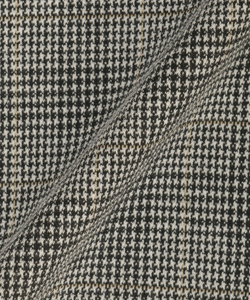 BRICK HOUSE by TOKYO SHIRT（ブリックハウス）の「【東京シャツ×gim(R) 】前身カットソー チェック柄 ジレ（ベスト・メンズ・グレー・LL/XL/M/L）」の4枚目の写真