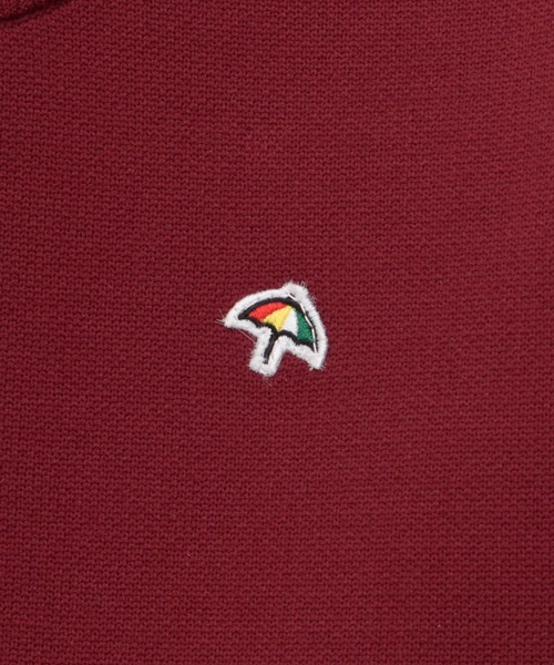 Arnold Palmer（アーノルドパーマー）の「アクセントライン ニットカーデ（カーディガン/ボレロ・レディース・ワイン/グレー/ベージュ・M/L/S）」の12枚目の写真