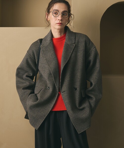 【くろぐろ】BEAUTY & YOUTH リバーテーラードミドルコート BEAUTY＆YOUTH UNITED ARROWS コート アウター リバー