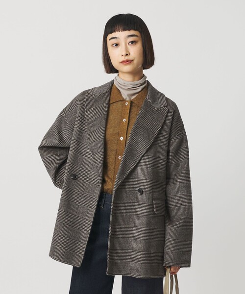 24年 極上美品 BEAUTY&YOUTH リバー テーラード ミドルコート BEAUTY&YOUTH UNITED ARROWS｜リバー テーラード ミドルコート