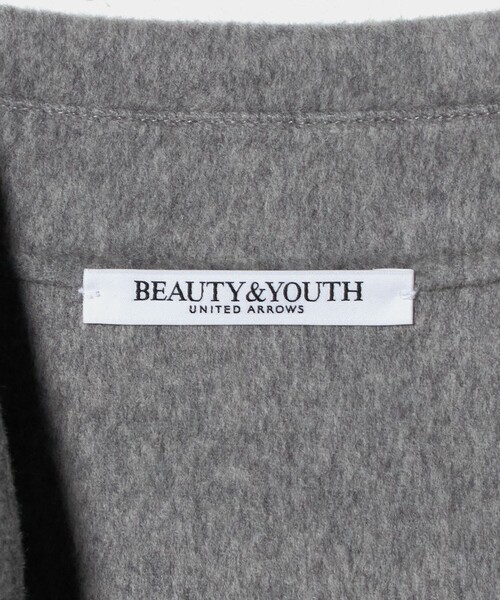 BEAUTY&YOUTH UNITED ARROWS（ビューティーアンドユースユナイテッドアローズ）の「リバー テーラード ミドルコート（その他アウター・レディース・ブラック/その他1/グレー系・S/M/XS）」の5枚目の写真