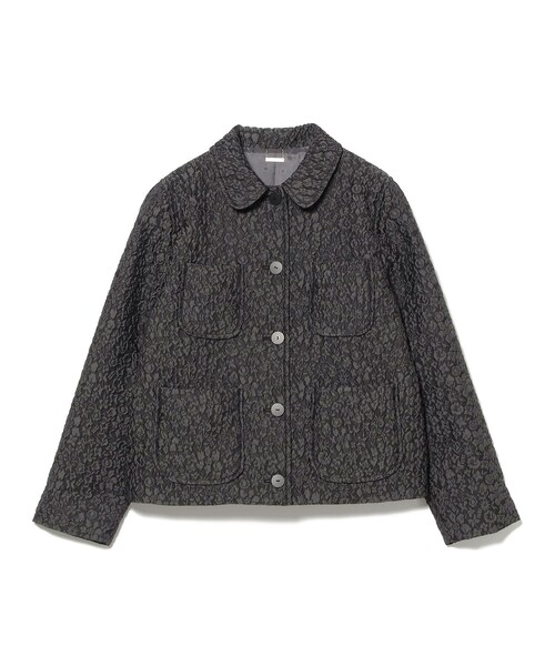 EFFE BEAMS（エッフェビームス）の「フクレ ジャカード ジャケット（その他アウター・レディース・ブラック系その他4・36/38）」の7枚目の写真