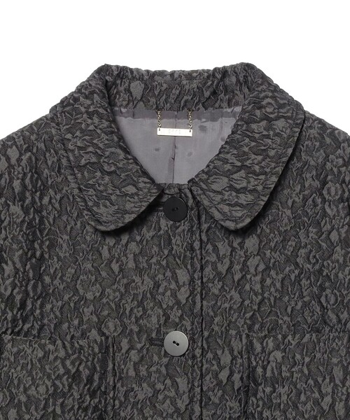 EFFE BEAMS（エッフェビームス）の「フクレ ジャカード ジャケット（その他アウター・レディース・ブラック系その他4・36/38）」の8枚目の写真