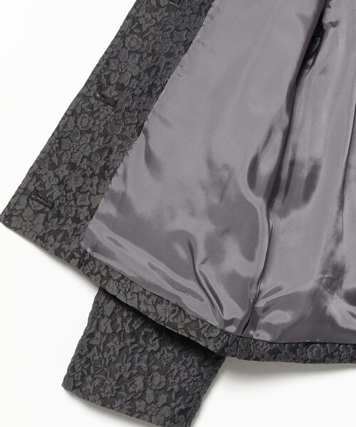 EFFE BEAMS（エッフェビームス）の「フクレ ジャカード ジャケット（その他アウター・レディース・ブラック系その他4・36/38）」の10枚目の写真