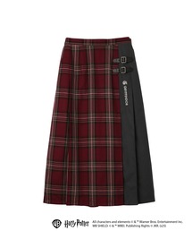 EASTBOY | ロング スカート チェック×無地 HarryPotter ハリーポッター HOGWARTS ホグワーツ(スカート)