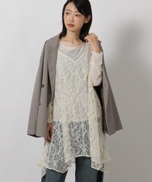 LAKOLE | 2WAY起毛レースキャミワンピース2 / 611288(ワンピース)