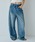 VION�i���B�I���j�́uWide Straight Denim Pants / ���C�h�X�g���[�g�f�j���p���c�i�f�j���p���c�j�v�b�u���[
