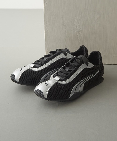 PUMA(プーマ)の「【PUMA】H-STREET OG ロープロファイルスニーカー(スニーカー・レディース・グリーン/ブラック/アイボリー・25.5cm/25cm/23cm/24.5cm/24cm/23.5cm/22.5cm)」の1枚目の写真