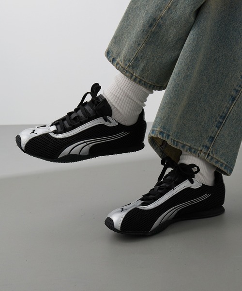 PUMA(プーマ)の「【PUMA】H-STREET OG ロープロファイルスニーカー(スニーカー・レディース・グリーン/ブラック/アイボリー・25.5cm/25cm/23cm/24.5cm/24cm/23.5cm/22.5cm)」の6枚目の写真