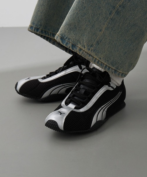 PUMA(プーマ)の「【PUMA】H-STREET OG ロープロファイルスニーカー(スニーカー・レディース・グリーン/ブラック/アイボリー・25.5cm/25cm/23cm/24.5cm/24cm/23.5cm/22.5cm)」の4枚目の写真
