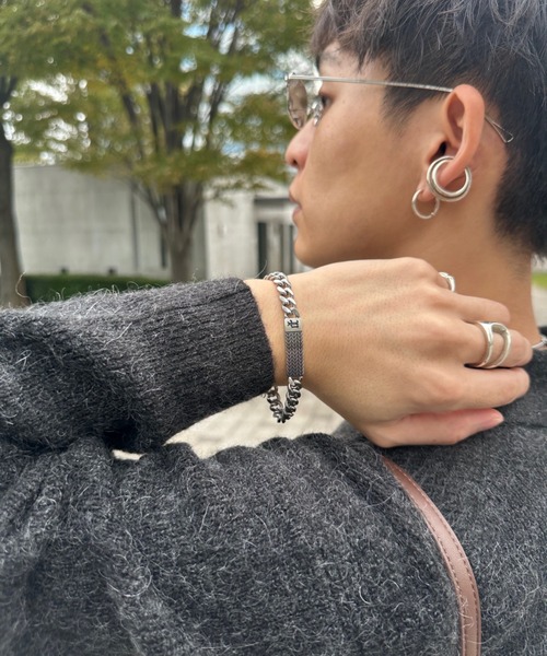 POLICE(ポリス)の「【POLICE】ポリス CHAINMALE チェーン ブレスレット(ブレスレット・メンズ・ゴールド/シルバー/ブラック・FREE)」の12枚目の写真