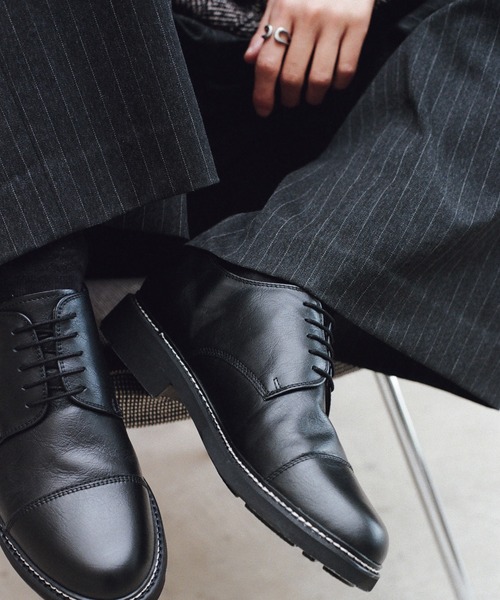GENUINE LEATHER PLAIN DERBY SHOES（ドレスシューズ）｜WYM LIDNM
