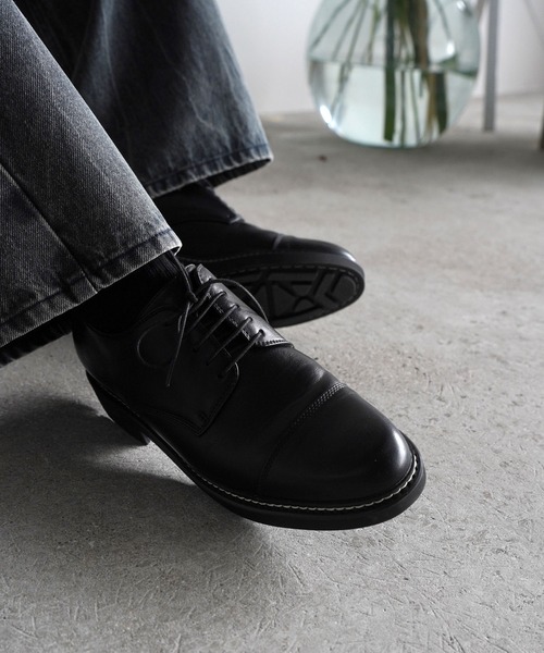 GENUINE LEATHER PLAIN DERBY SHOES（ドレスシューズ）｜WYM LIDNM