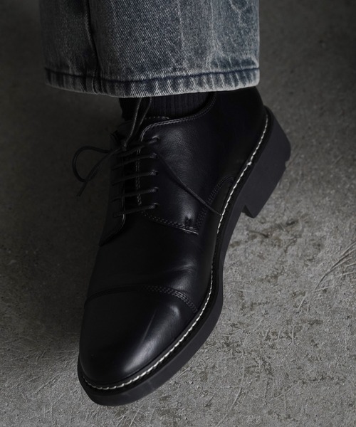 GENUINE LEATHER PLAIN DERBY SHOES（ドレスシューズ）｜WYM LIDNM