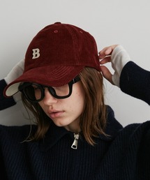 Auntie Rosa Holiday(アンティローザホリデー)のコーデュロイロゴCAP(キャップ)