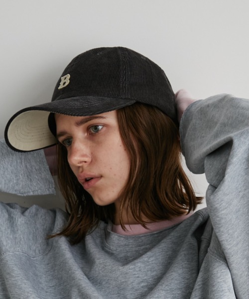 Auntie Rosa Holiday(アンティローザホリデー)の「コーデュロイロゴCAP(キャップ・レディース・ボルドー/チャコールグレー/パープル・FREE)」の7枚目の写真