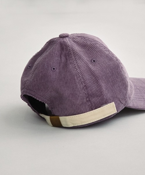 Auntie Rosa Holiday(アンティローザホリデー)の「コーデュロイロゴCAP(キャップ・レディース・ボルドー/チャコールグレー/パープル・FREE)」の13枚目の写真